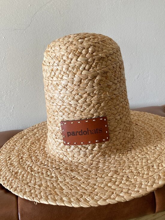Pardo Hats Accessories - Pascua tall crown raffia hat by Pardo Hats